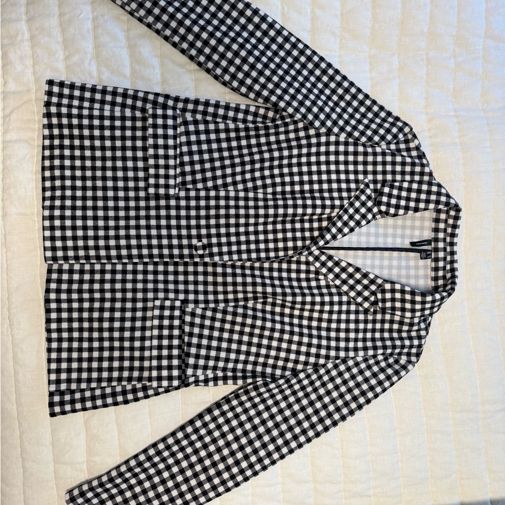Vero Moda Monochrome Checkered Jacket